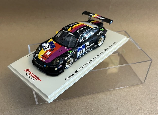 1/43 PORSCHE 997 GT3 KR #36 KREMER 24H NURBURGRING 2013 SPARK