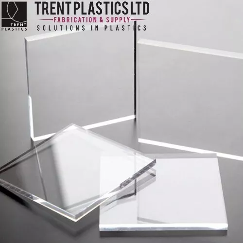 CUT TO SIZE Clear Acrylic PERSPEX Plastic Sheet Greenhouse Glass Replacement