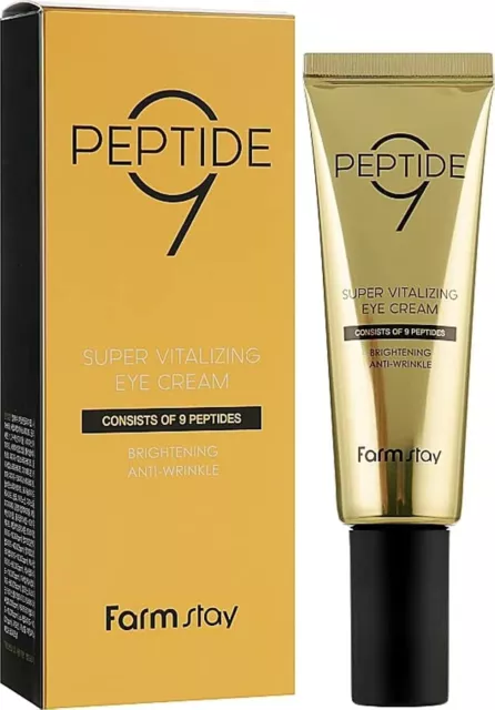 FARMSTAY PEPTIDE9 SUPER VITALIZING EYE CREAM 50ml