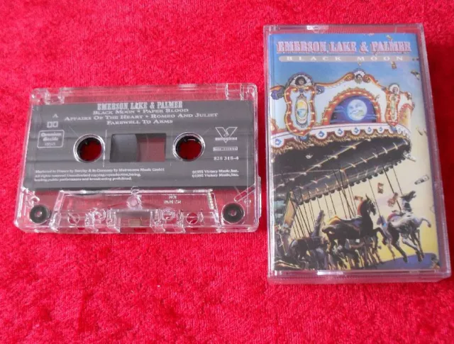 MC Emerson, Lake & Palmer - Black Moon - Musikkassette Cassette