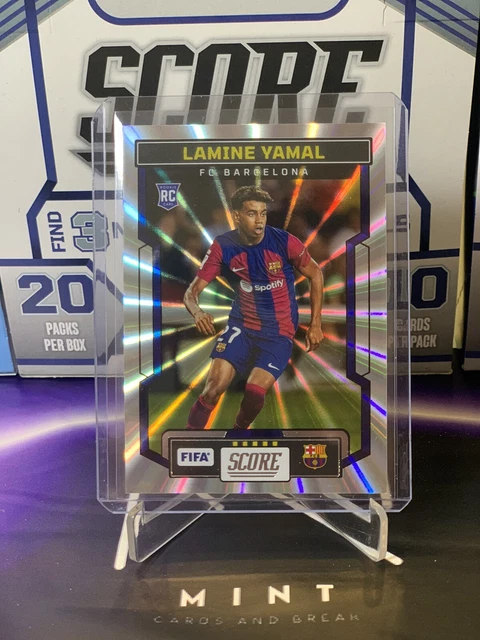 LAMINE YAMAL RC Laser - Panini Fifa Score 2023/24 EUR 51,99 - PicClick ES