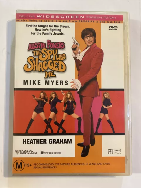 Austin Powers - The Spy Who Shagged Me (DVD, 1998) FREE POSTAGE