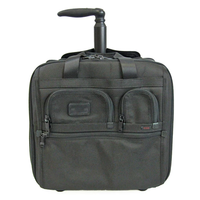Tumi Carry-on Luggage Black Alpha Lightweight Wheeled Brief 26123DH BF564172