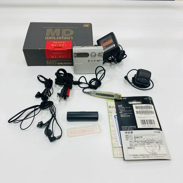 SONY ソニー WALKMAN MZ-N910 ポータブルMDプレーヤー Amazon | SONY ソニー MZ-R910-L ブルー ポータブルMDレコーダー