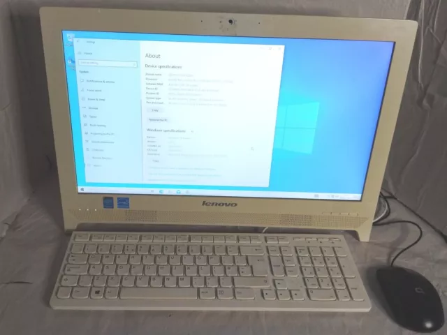 Lenovo todo en uno PC C260 con teclado original. Buen estado. Ver fotos