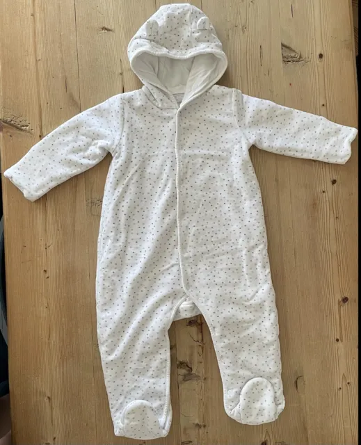 The Little White Company all-in-one Size 18-24 months White Baby Boy Girl Unisex