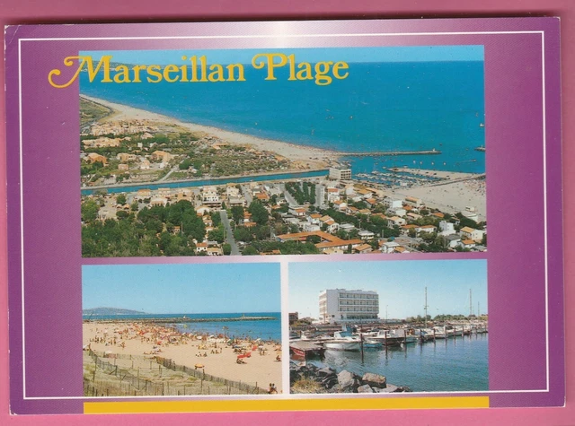 CPSM 34 MARSEILLAN PLAGE LA PLAGE