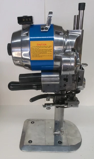✦ NEW ✦ VEVOR Fabric Cloth Cutter Blue 8" Cutting Machine W/ Cord & New Blades!