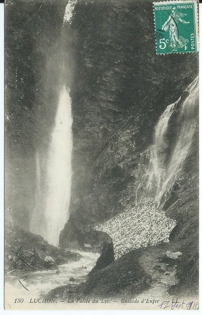 CPA-31 - LUCHON - La Vallée du Lys - Cascade d'enfer