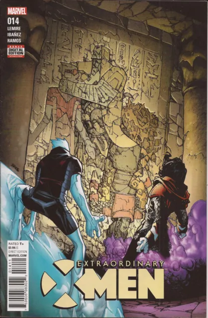 Extraordinary X-Men #14 Marvel Nightcrawler Iceman Colossus Storm Magik Forge VF