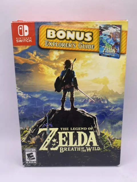 The Legend of Zelda: Breath of the Wild & Explorer's Guide Edition (PRE-OWNED)