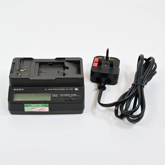 Gugxiom NP-FV100 LTD2 USB Battery Charger - Compatible With NP-FV30, NP-FV40, NP-FV50, NP-FV70, NP-FV70A, NP-FV90, NP-FV100 - Double Charging With LCD Display - 8.4V Output