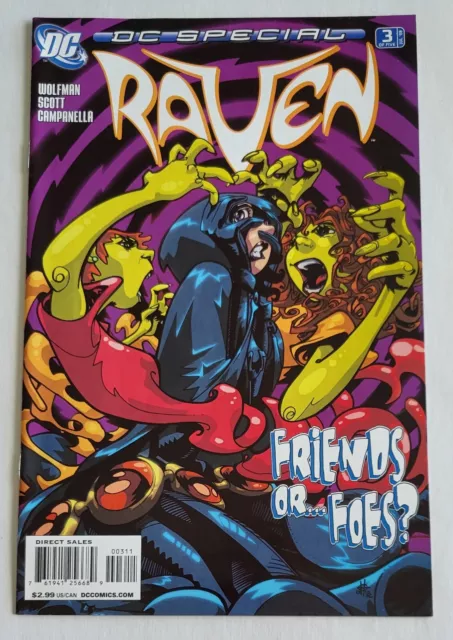 DC Special Comic Book....Raven #3, July 2008, Very Good Condition