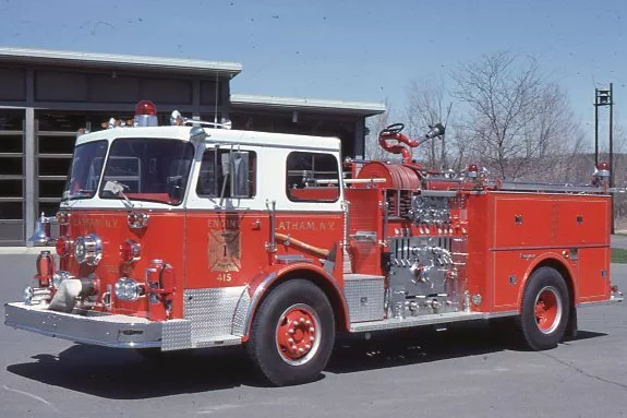 Latham NY Engine 415 1976 Seagrave Pumper - Fire Apparatus Slide