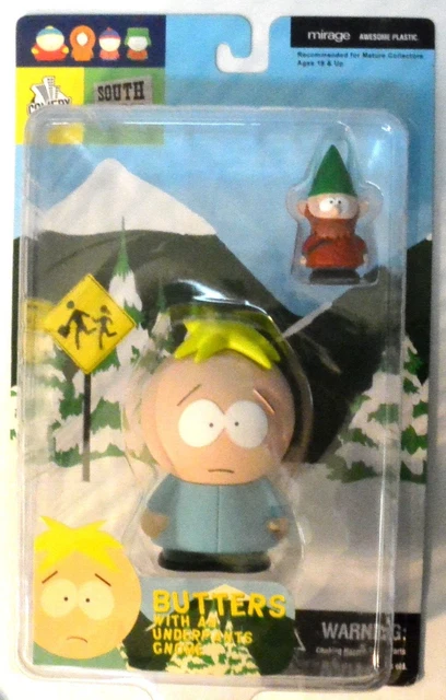 Vintage 2003 Plastic BUTTERS Figure 4.5" with Underpants Gnome South Park Mirage Vintage 2003 Plastic BUTTERS Figure 4.5" with Underpants Gnome South Park Mirage