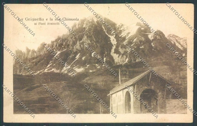 Lecco Piani Resinelli cartolina LQ4774