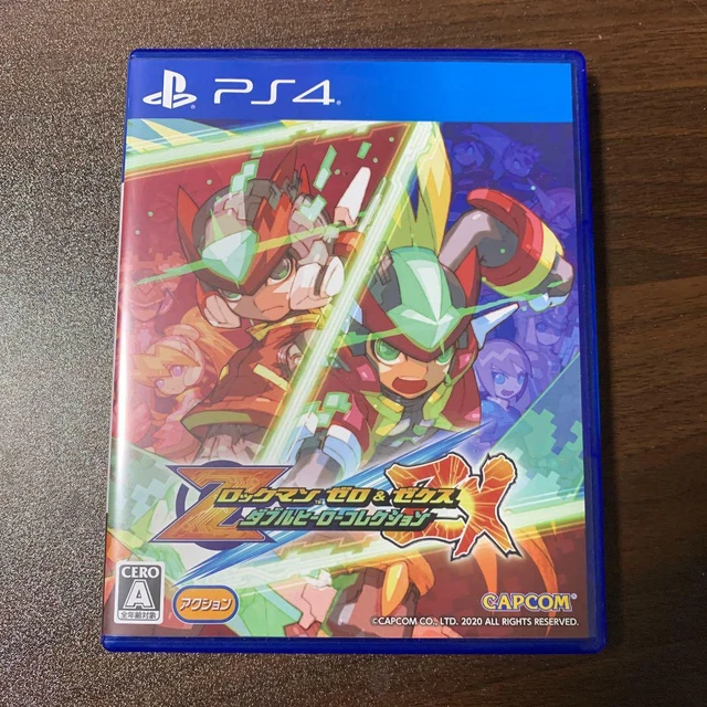 Rockman Zero & Zx Double Hero Collection PS4 PlayStation 4 Game Japana Version