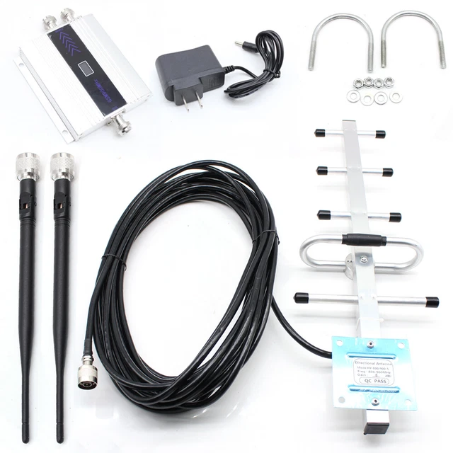 GSM 850MHZ CELL Phone Signal Booster AT&T Verizon US Cellular 2G 3G 4G ...