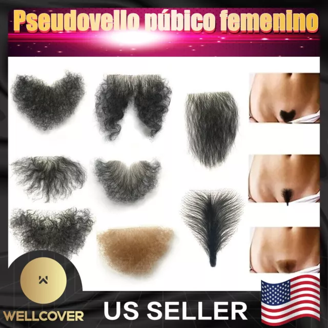 New Fake pubic hair use silicone doll wig high temperature wire