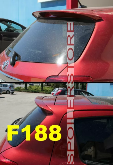 Spoiler Alettone Toyota  Yaris Mk3  Grezzo Con Viti Di Fissaggi   F188G  Ss188-1