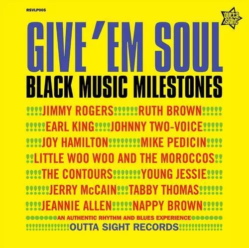 GIVE 'EM SOUL VOL 2 Various Artists -New R&B Northern Soul LP Vinyl (Outta Sight