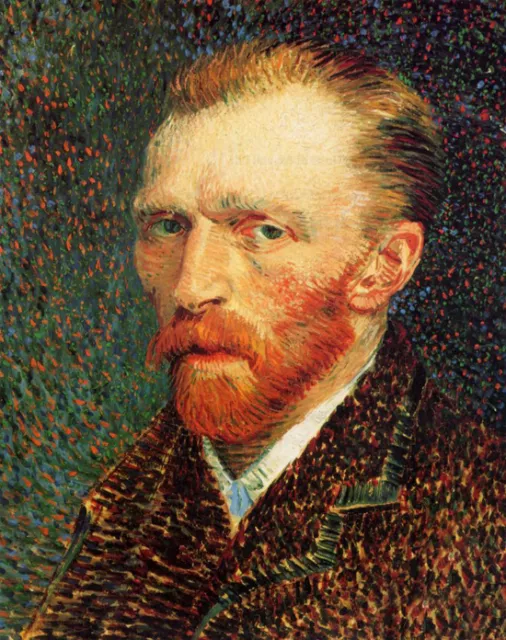 Oil painting Vincent Van Gogh - Artist self-portrait.Please choose one you like