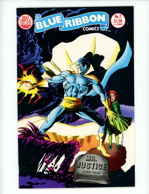 Blue Ribbon Comics #2 Comic Book 1983 FN/VF Rich Buckler Archie Mr Justice