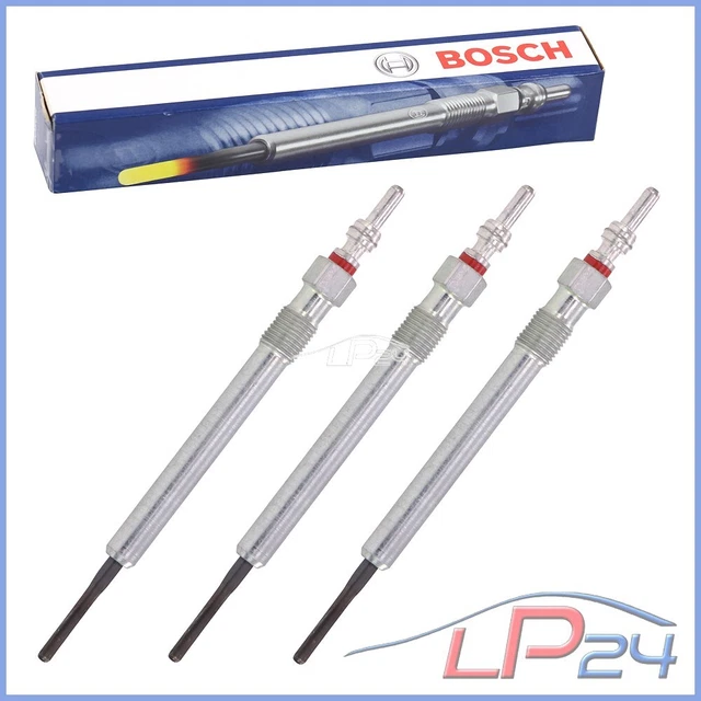 3X Bosch Bougie De Préchauffage Duraterm Glp194 Pour Audi A4 8W B9 3.0 15-A1 1.4