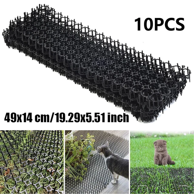 10 Chat Scat Tapis Pointe Anti-cat Nuisibles Dissuasif Jardin Répulsif
