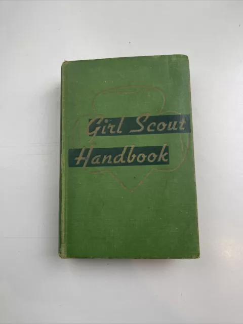 Girl Scout Handbook Handbook Vintage 1951 Printing Copyright 1947 Hardcover