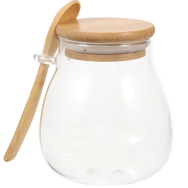 Barattolo Sottaceti WhiteRhino 1L - Contenitore Vetro Con Filtro A Ribalta Per Conservazione Alimenti