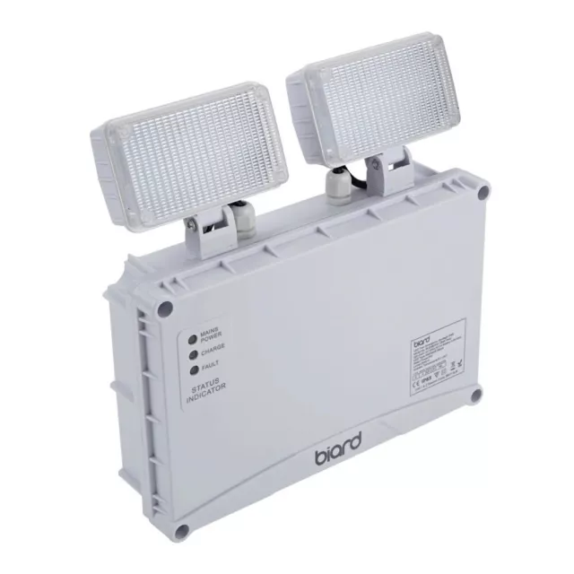 Biard LED Twin Emergency Spotlight - Biard 5W LED IP65