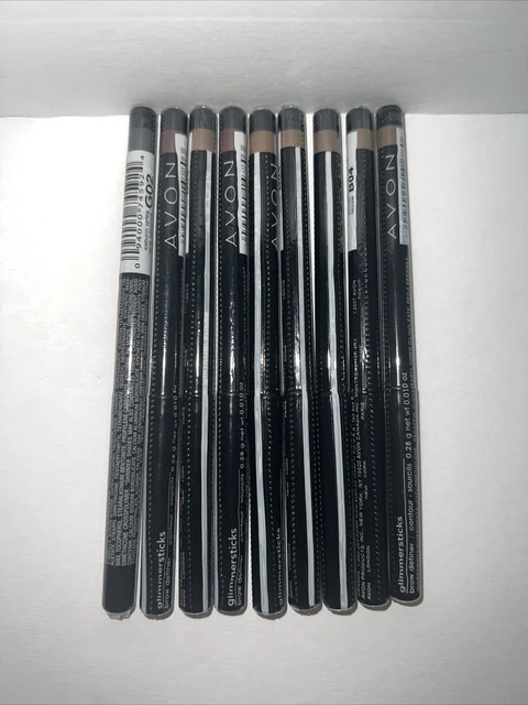Lot of Avon True Color Glimmersticks Eye Brow Definer -Blonde-Dark Brown-Grey