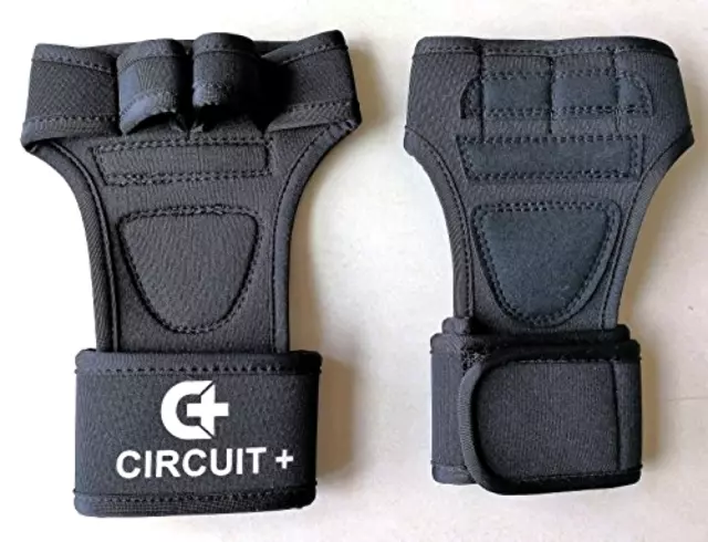 Wrist Brace Wrap Support Gym Workout Gloves Palm Padding Weightlifting Medium