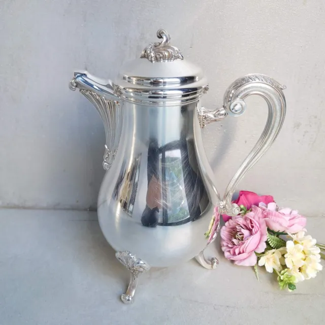 Christofle Marly Silverplate Coffee Pot Excellent