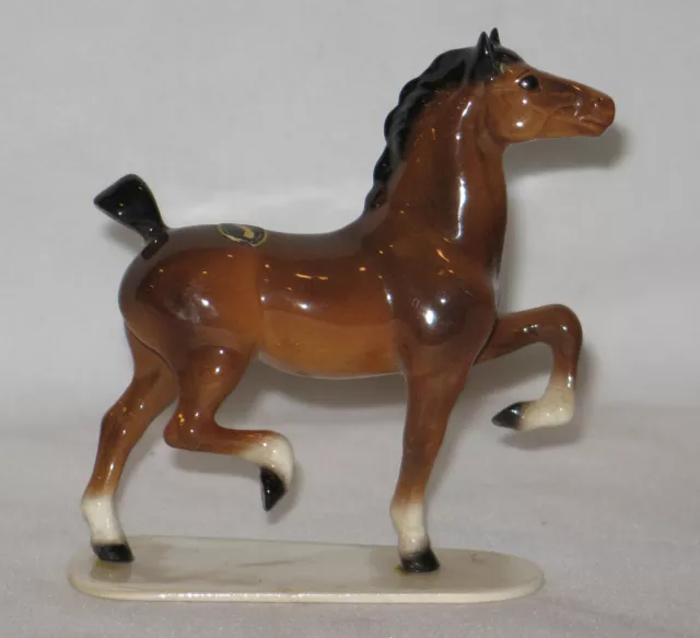 hagen renaker hackney horse bay trotting high stepping pony
