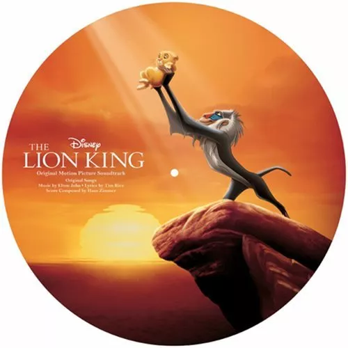 New Disney Parks Soundtrack from LION KING Movie Vinyl Record Picture Disc 2