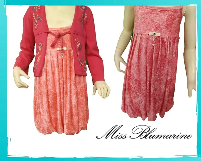 miss blumarine vestito per da bambina bimba elegante abito abiti vistiti 6 anni