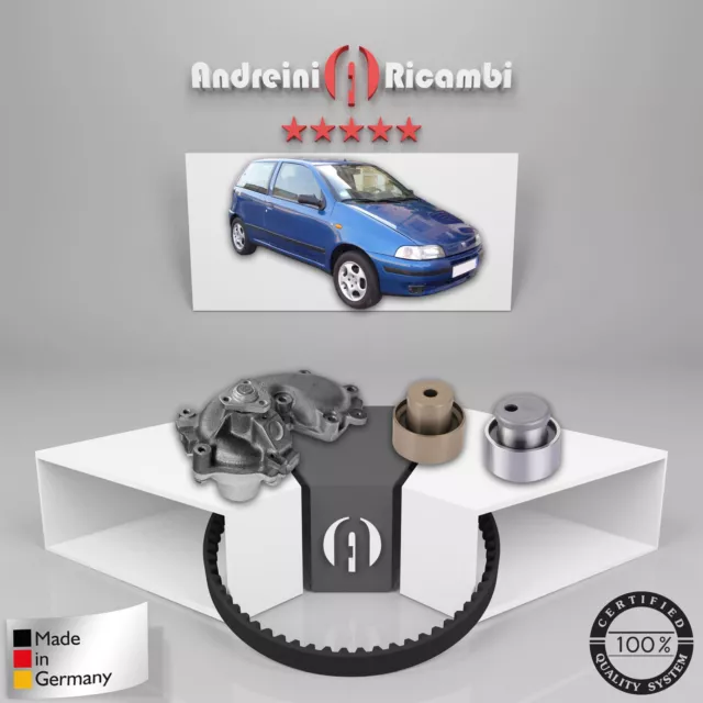 Kit Distribuzione + Pompa Acqua Fiat Punto 1.7 Td 52Kw 71Cv 1995 -> 2