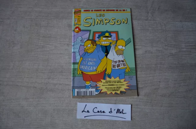 Comics Les Simpson - Numéro 37 - Bongo Comics FR Panini