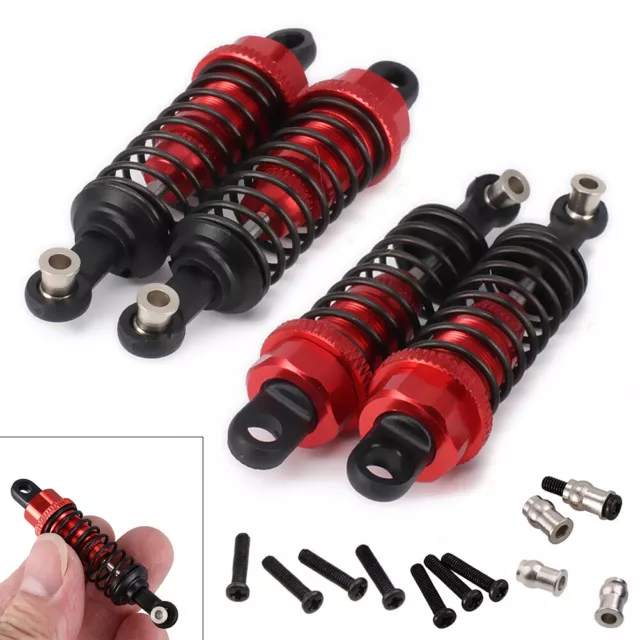 4PCS/Set Aluminum Alloy Shock Absorber Damper For 1:18 Scale RC WLtoys A959 A969 2