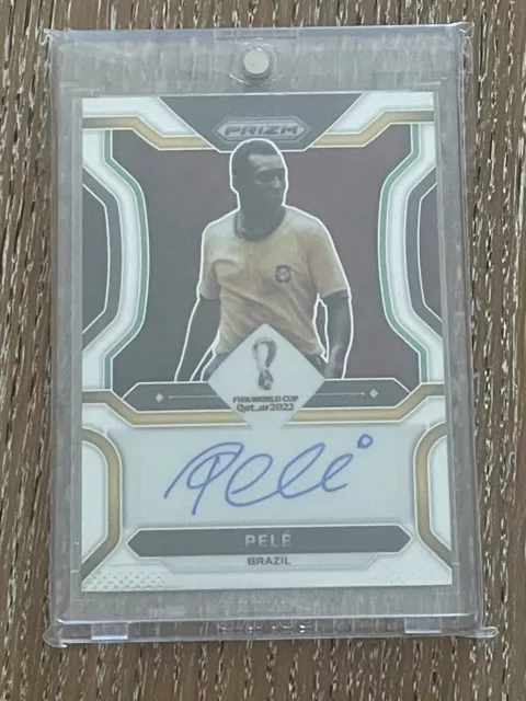 2022 Panini Prizm FIFA World Cup Signatures PELE AUTO Brazil #S-P AUTOGRAPH SP