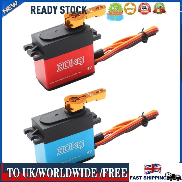 30kg Digital Servo 180 Degree 1/8 1/10 1/12 Scale Rc Car Robot Ship Manipulator