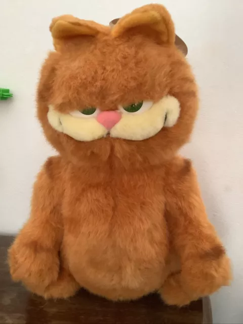 GARFIELD THE MOVIE SOFT PLUSH TOY CAT 2004 FROM GREEN HORSE TOYS With Tag Collec