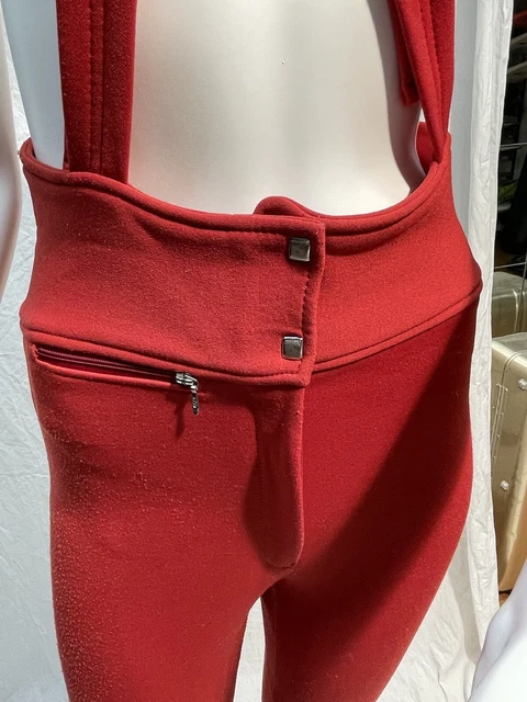 Alpin Skihose / Jethose für Alpinski mit Gamaschen 38 7