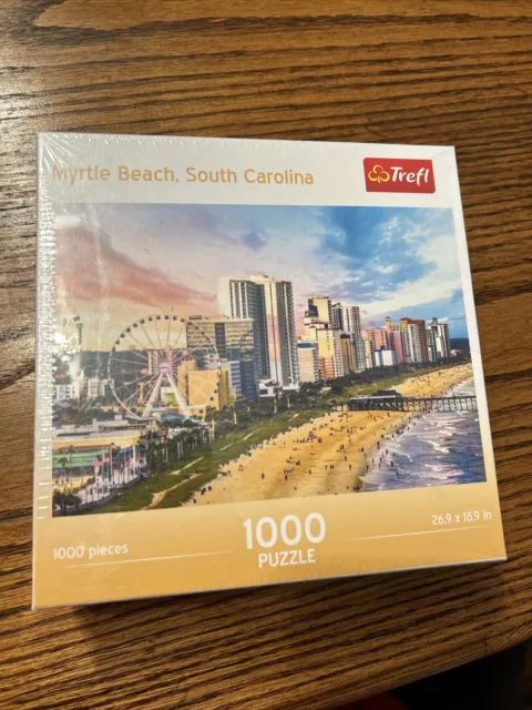 Myrtle Beach 1000 Piece Jigsaw Puzzle - NEW Trefl 26.9 x 18.9 inch