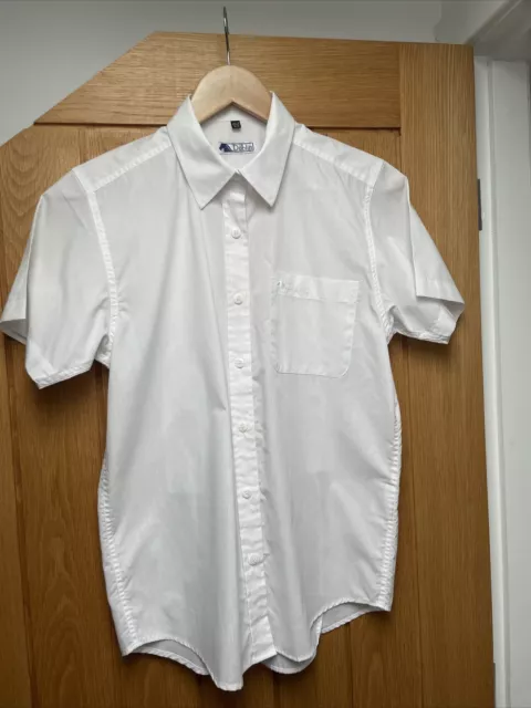 Dublin White Short Sleeved Show Shirt A10/34”