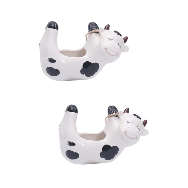 2x Blumentopf Vase Bonsai Töpfe Hängen Blumentöpfe Dekorative Topf Halter