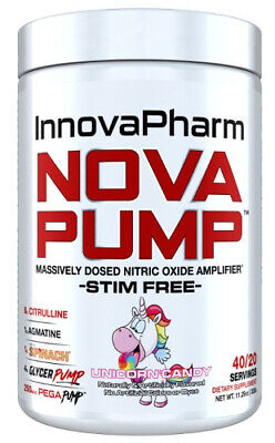 InnovaPharm Nova Bomba (20 Porciones) Óxido Nítrico Stimulante Gratis Preworkout