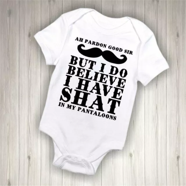 Ah Pardon Good Sir But I Do Believe I Have Shat In My Pantaloons - Baby Bodysuit